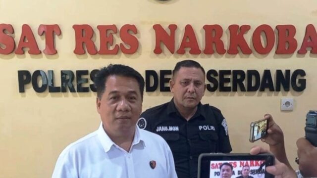 Door Stop Kasat Res Narkoba Polresta Deli Serdang: 28 Kasus Narkoba Dibongkar dalam Sebulan, 38 Tersangka Diciduk, 40 Batang Ganja Diamankan.